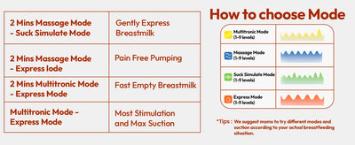 Double Electric Breast Pump, Rechargeable