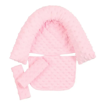 Car Seat Strap Covers with Head Pillow