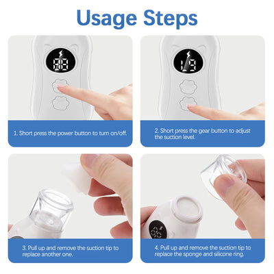 Electric Baby Nasal Aspirator, 9 Suction Levels