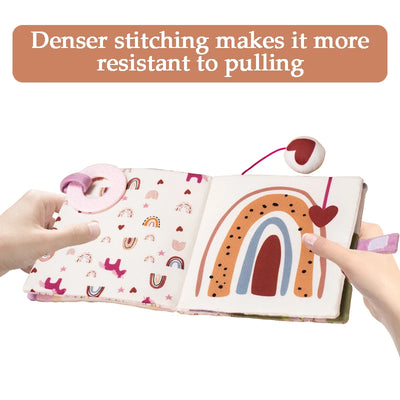 Crinkle Cloth Book with Teether