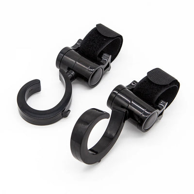 Stroller Hooks, 2-Pack, 360° Rotating