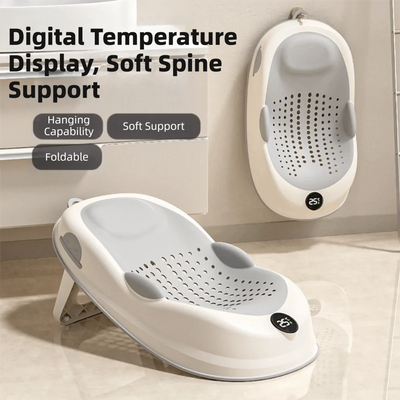 Newborn Bath Seat with Temperature Indicator