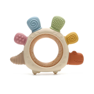 Silicone Dinosaur Teether