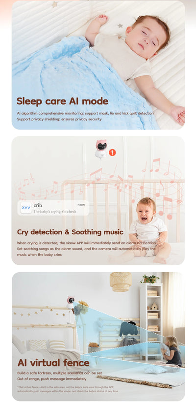 WiFi Baby Monitor Camera with App