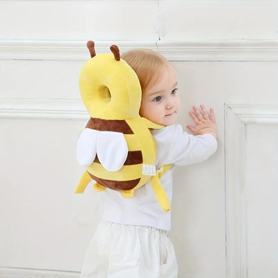 Bee Head Protector Backpack for Toddlers, product photo 4