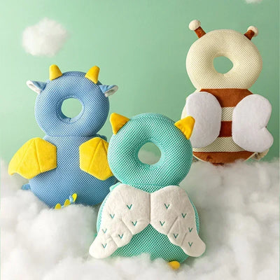 Toddler Head Cushion Backpack, Animal Designs