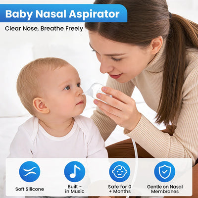 Electric Baby Nasal Aspirator, 9 Suction Levels