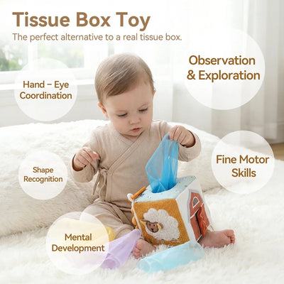 Magic Tissue Box Sensory Toy
