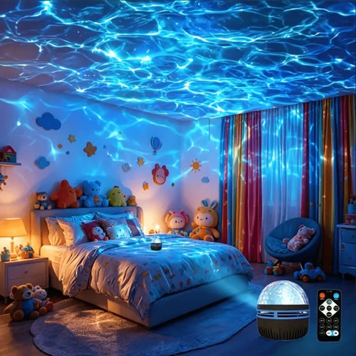 Ocean Wave Star Projector Night Light