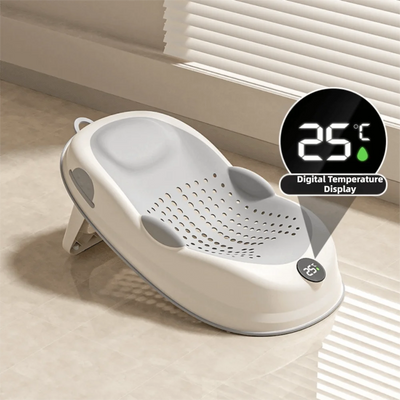 Newborn Bath Seat with Temperature Indicator