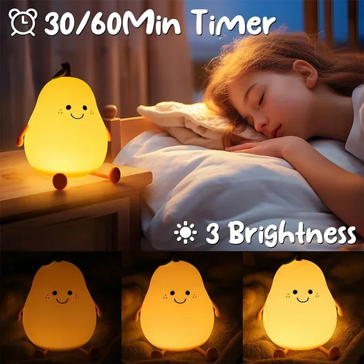 Axolotl Silicone Night Light, Rechargeable