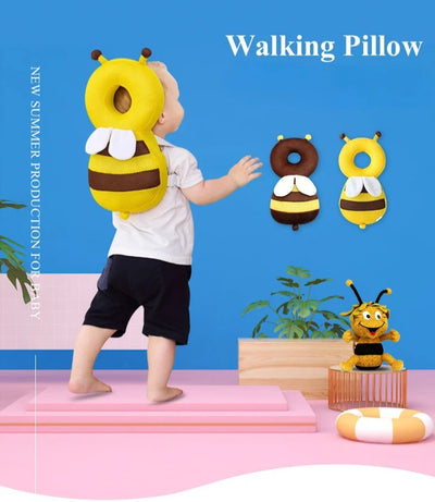 Bee Head Cushion Backpack for Toddlers