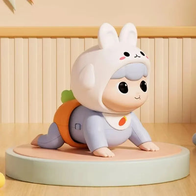 Crawling Baby Animal Toy with Music & Lights