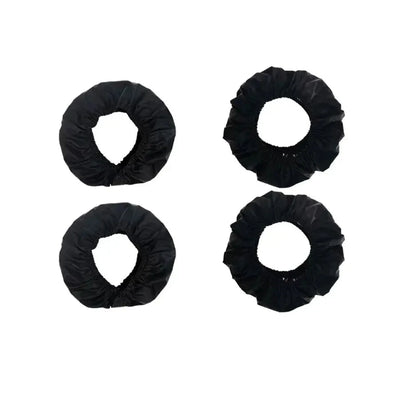 Set of 2 small and 2 large stroller wheel covers
