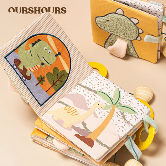 Crinkle Cloth Book with Teether