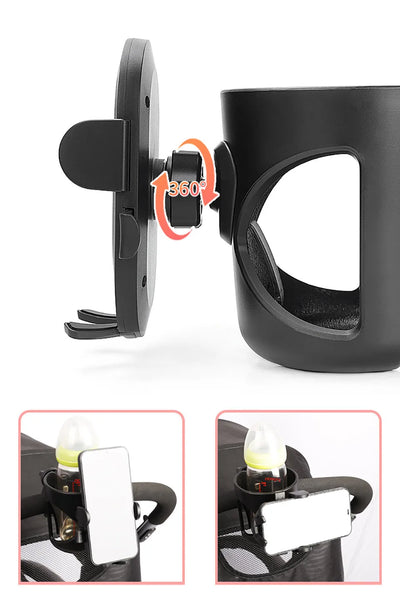 Stroller Cup & Phone Holder