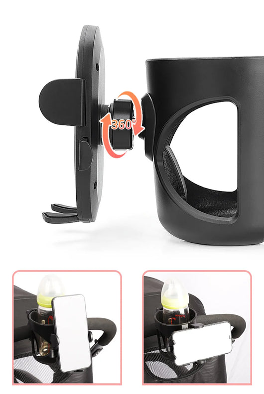 Stroller Cup & Phone Holder