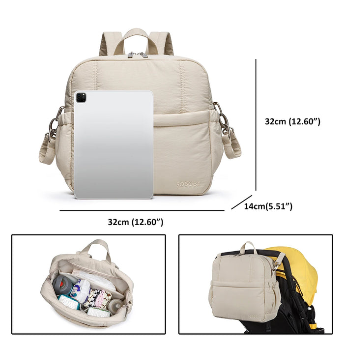Soboba Diaper Bag Backpack, Large, product photo 2