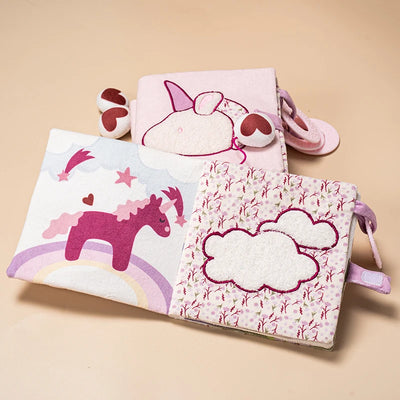 Crinkle Cloth Book with Teether