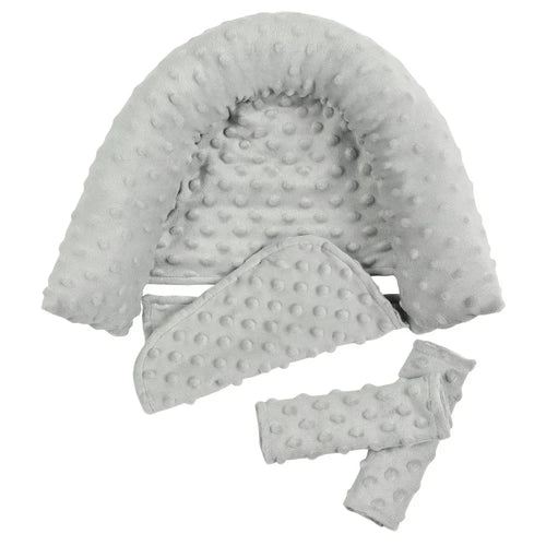 Car Seat Strap Covers with Head Pillow