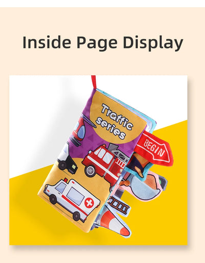 Soft Cloth Book for Babies, 4 Pages