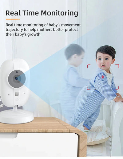 Video Baby Monitor, 3.5 in Screen with Night Vision, product photo 6