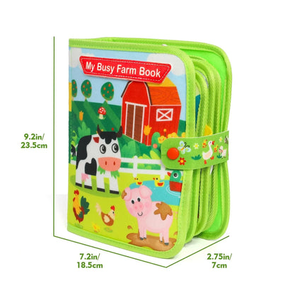 Montessori Farm Busy Book for Toddlers