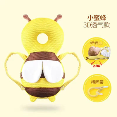 Bee Head Cushion Backpack for Toddlers