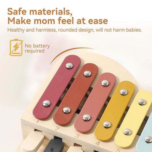 Wooden Xylophone Music Toy