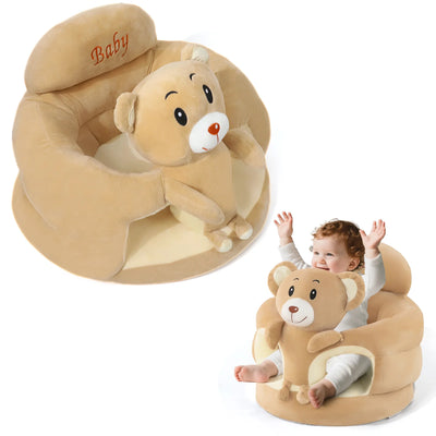 Plush Animal Baby Floor Seat for Learning to Sit