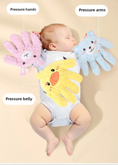 Plush Patting Hand Pillow with Remote