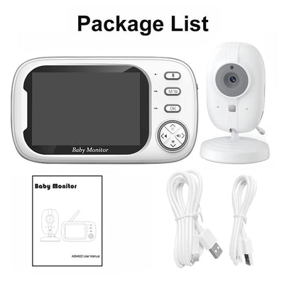 Video Baby Monitor, 3.5 in Screen with Night Vision, product photo 8