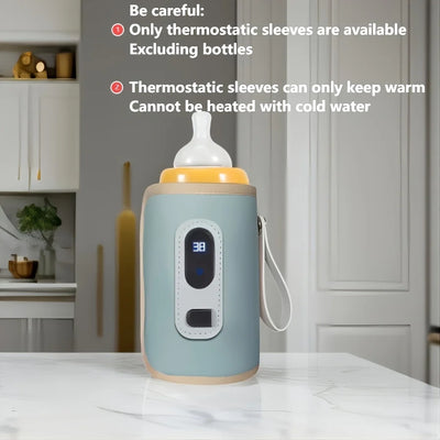 Portable USB Bottle Warmer Sleeve