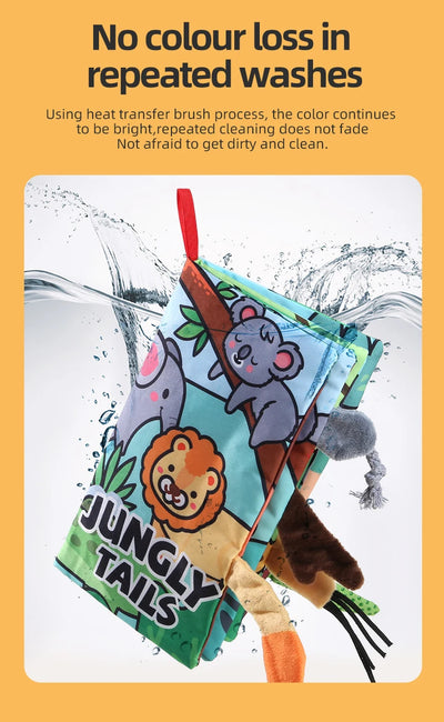 Soft Cloth Book for Babies, 4 Pages