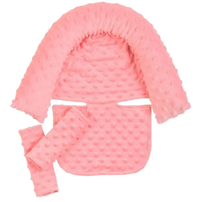 Car Seat Strap Covers with Head Pillow