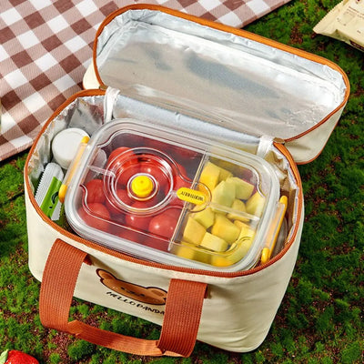 Insulated Bear Lunch Bag
