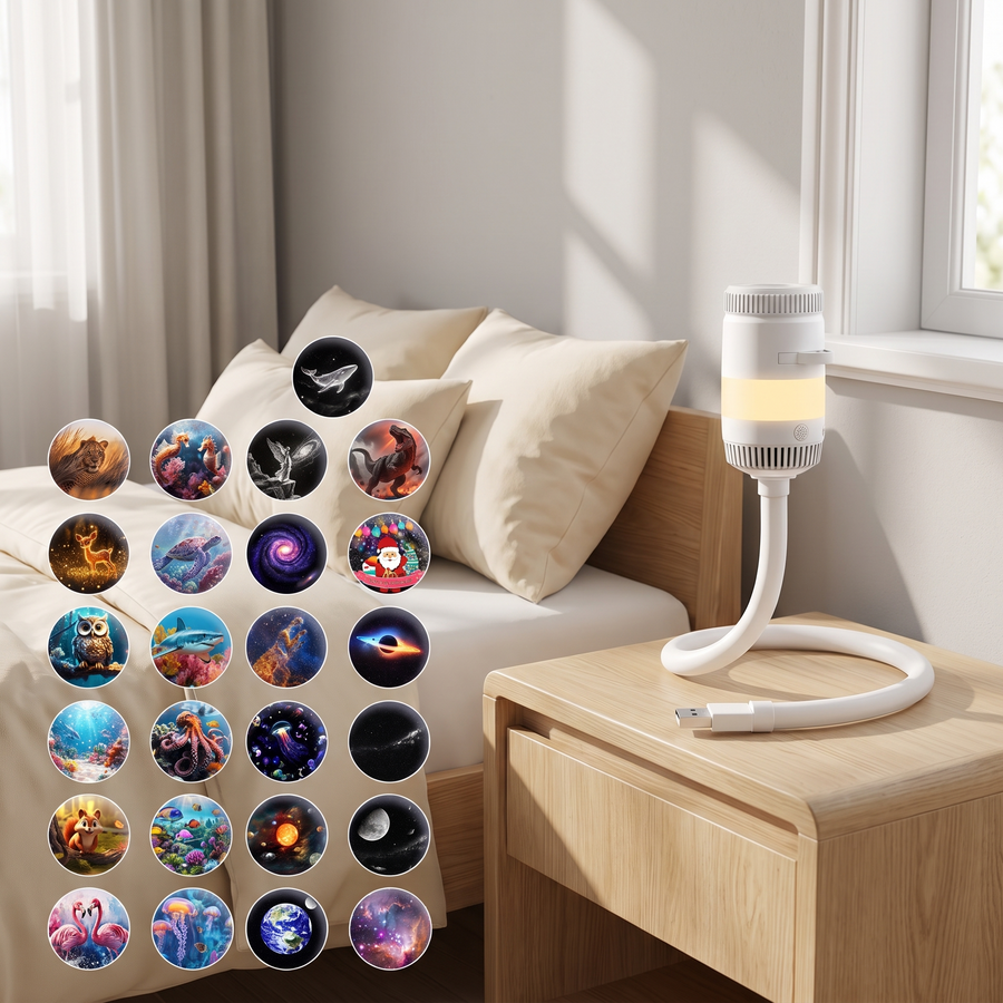 Galaxy Star Projector with Story Slides