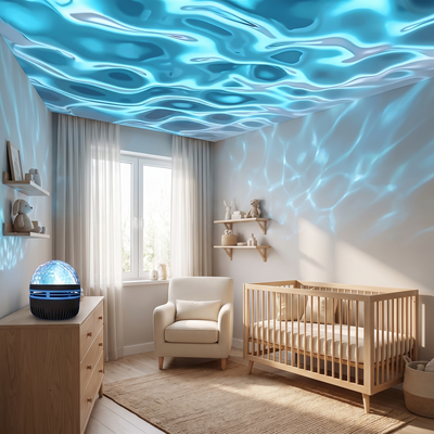 Ocean Wave Star Projector Night Light
