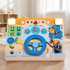 Wooden Pretend-Play Car Dashboard