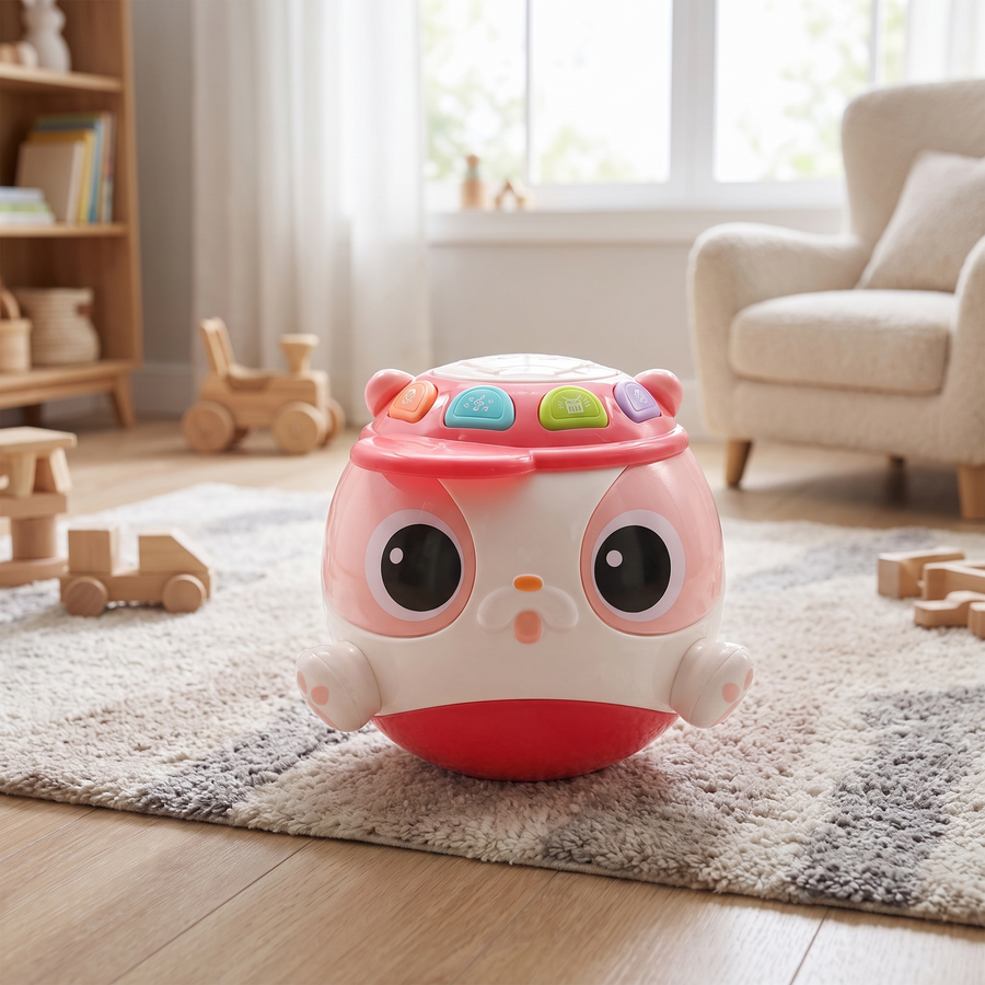 5-in-1 Musical Drum Tumbler Toy