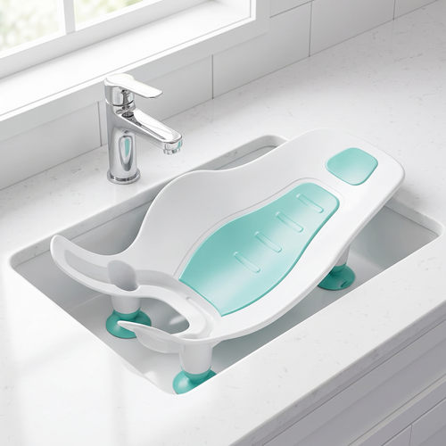 Portable Baby Washing Basin with Seat